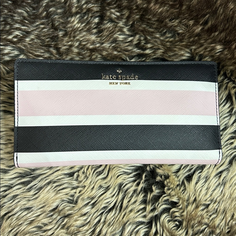 Kate Spade Striped Bag & Wallet Bundle - Picture 3 of 13